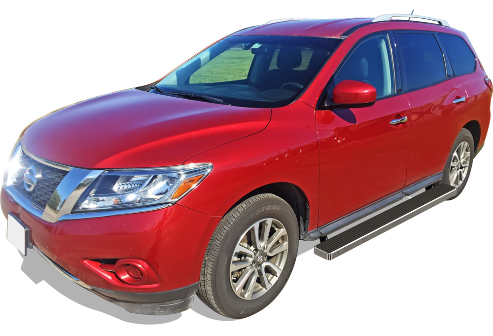 2013-2016 Infinti QX60 2013-2021 Nissan Pathfinder (Excl. Platinum Model) Both Sides iStep 6 Inch Stainless Steel