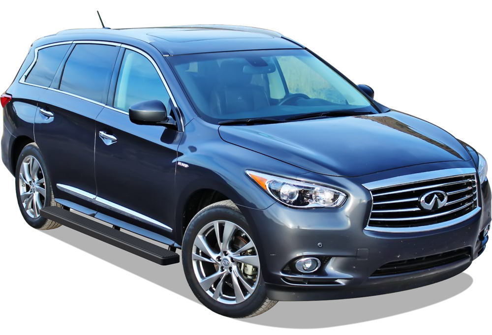 2013-2016 Infinti QX60 2013-2021 Nissan Pathfinder (Excl. Platinum Model) Both Sides iStep 6 Inch Stainless Steel