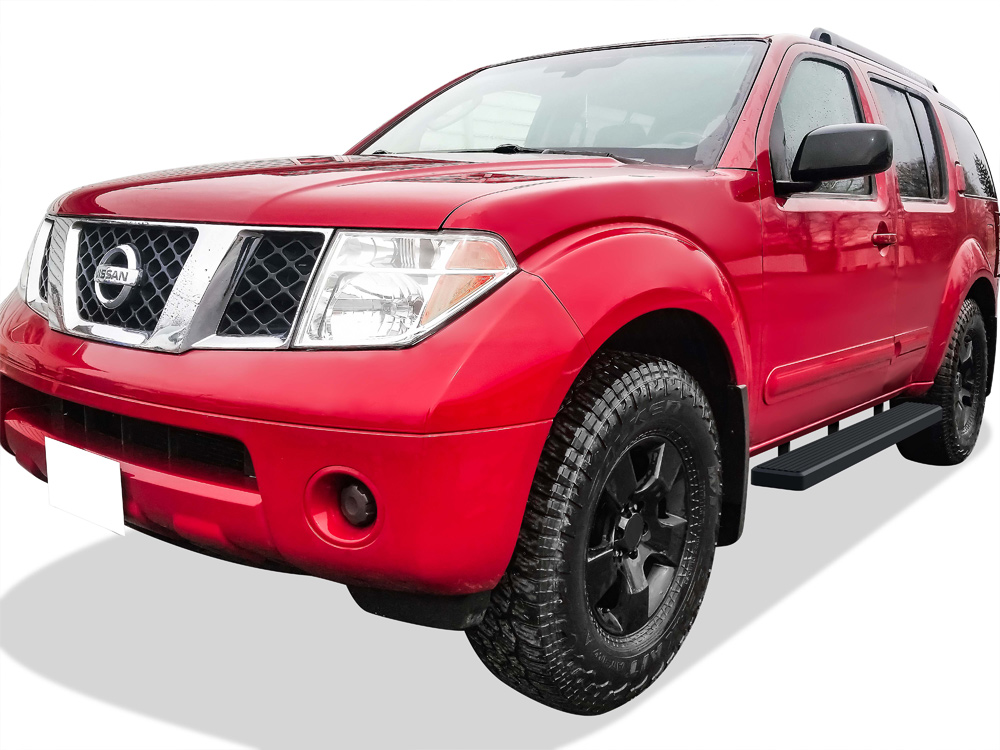 2005-2012 Nissan Pathfinder Both Sides iStep 6 Inch Stainless Steel