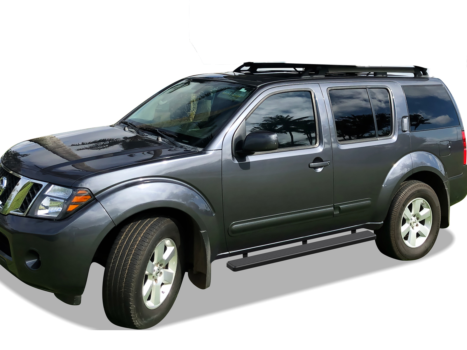 2005-2012 Nissan Pathfinder Both Sides iStep 6 Inch Stainless Steel