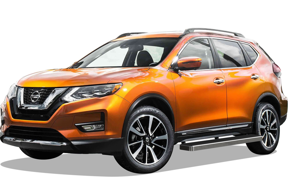 2014-2020 Nissan Rogue (Excl. 2014 Rogue Select & Sport) Both Sides iStep 6 Inch Stainless Steel