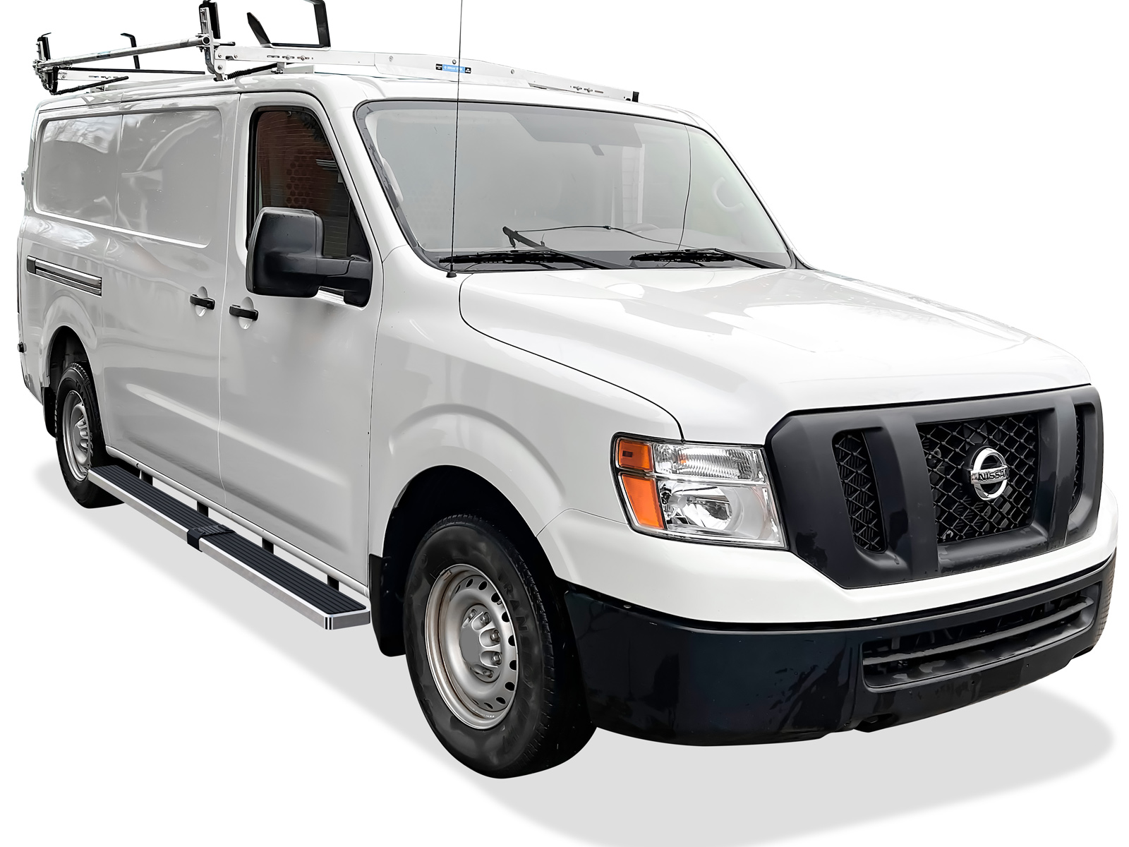 2012-2021 Nissan NV 1500/2500/3500 Van (Full Size) For 3-Door Models Only Both Sides iStep 6 Inch Stainless Steel Van Stainless Steel