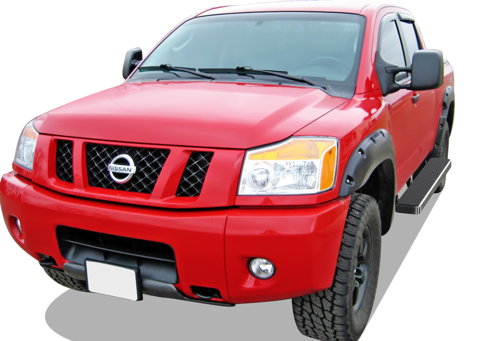 2004-2024 Nissan Titan King Cab (Exl.2016 Models) 2017-2019 Nissan Titan XD King Cab Both Sides iStep 6 Inch Stainless Steel