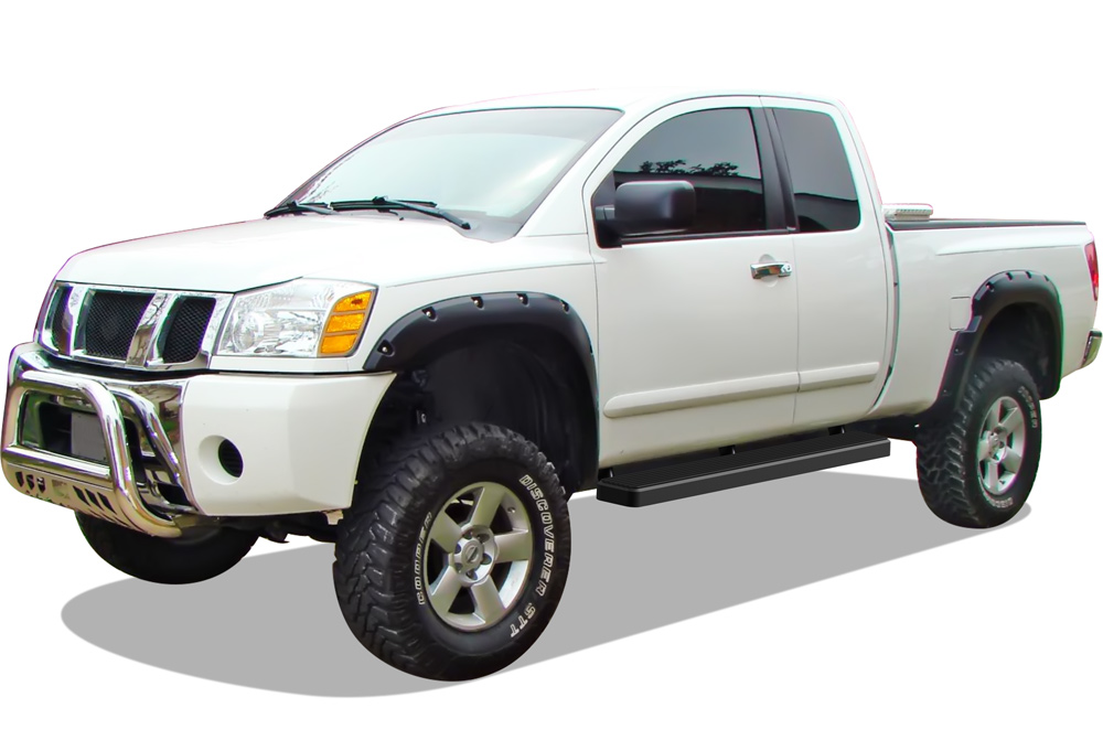 2004-2024 Nissan Titan King Cab (Exl.2016 Models) 2017-2019 Nissan Titan XD King Cab Both Sides iStep 6 Inch Stainless Steel