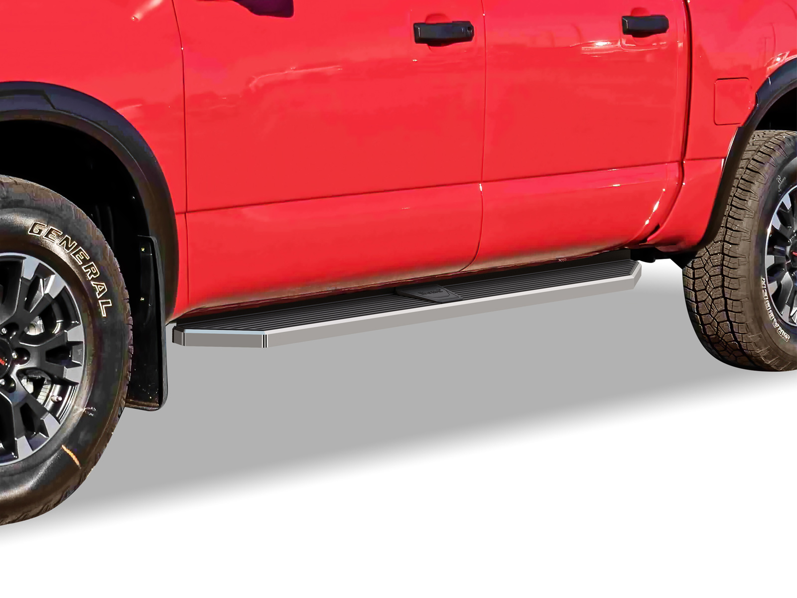 2004-2025 Nissan Titan Crew Cab (Exl. 2016 Models) 2016-2025 Nissan Titan XD Crew Cab Both Sides Running Board-H Series