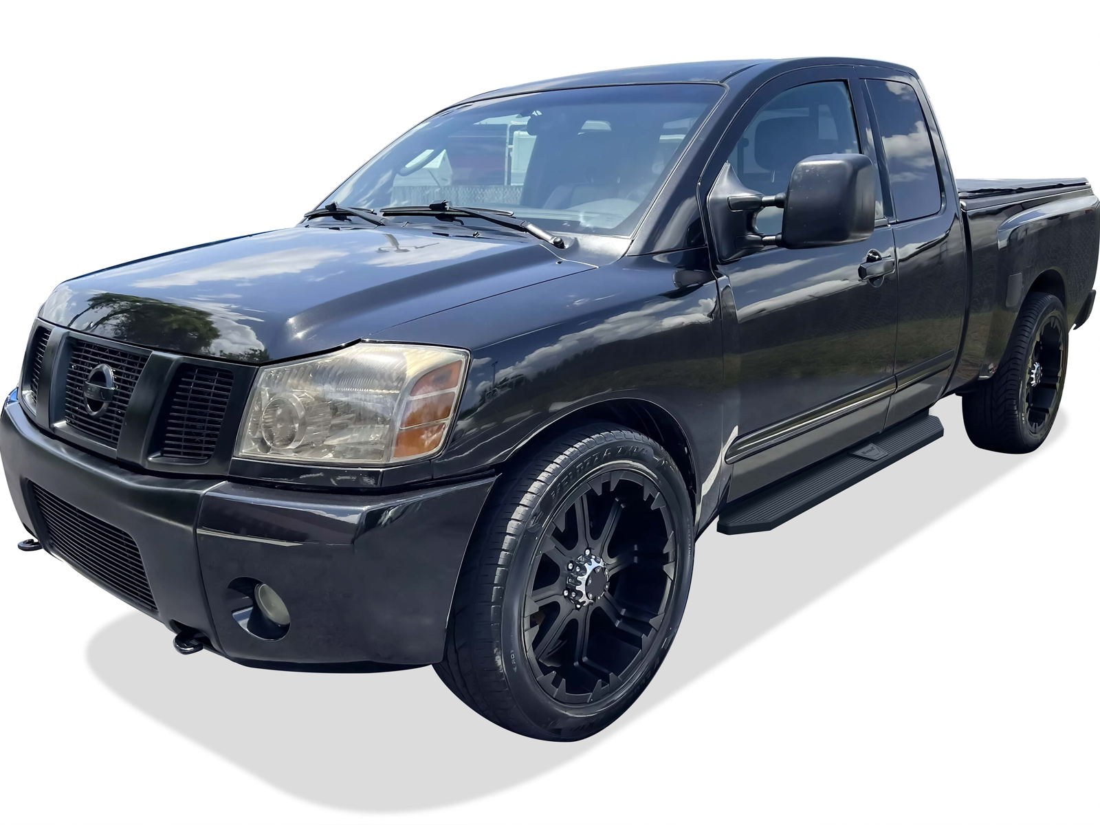 2004-2024 Nissan Titan King Cab (Exl.2016 Models) 2017-2019 Nissan Titan XD King Cab Both Sides Running Board-H Series