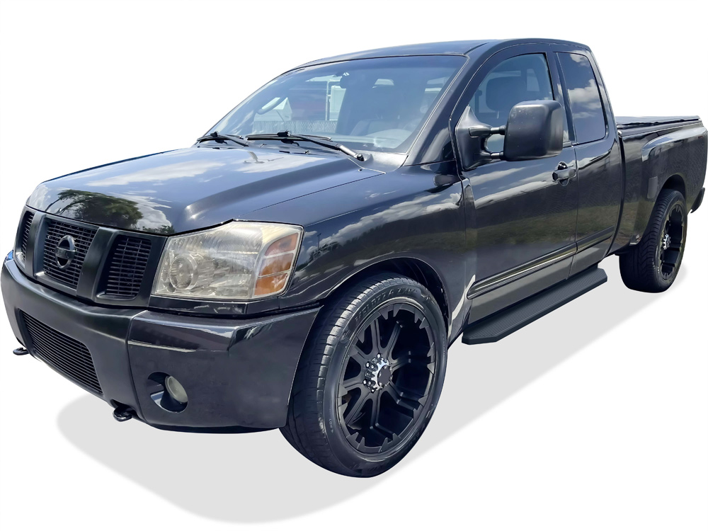 2004-2025 Nissan Titan King Cab(Exl.2016 Models)/2017-2019 Nissan Titan XD King Cab Both Sides Running Board-H Series