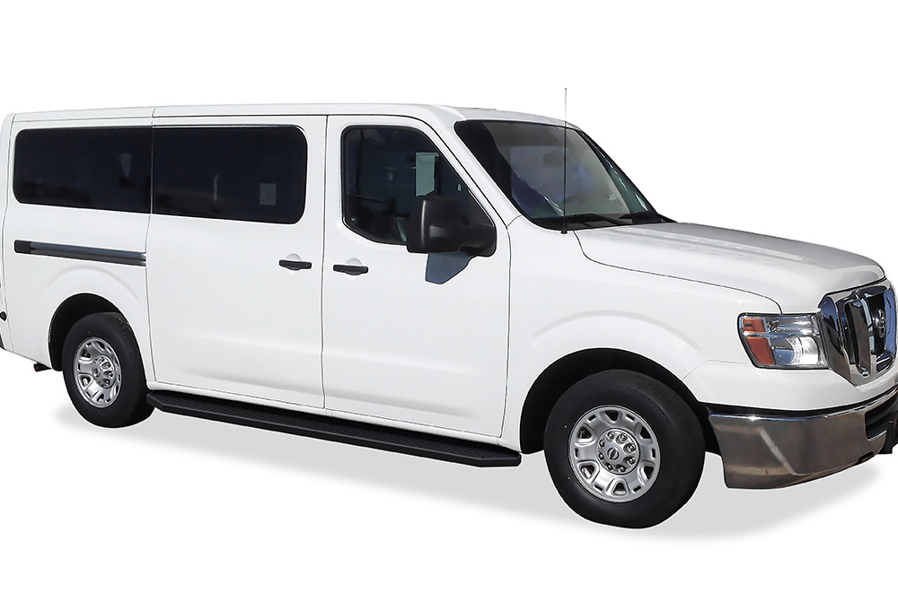 2012-2021 Nissan NV 1500/2500/3500 Van (Full Size) For 3-Door Models Only Both Sides Running Board-H Series