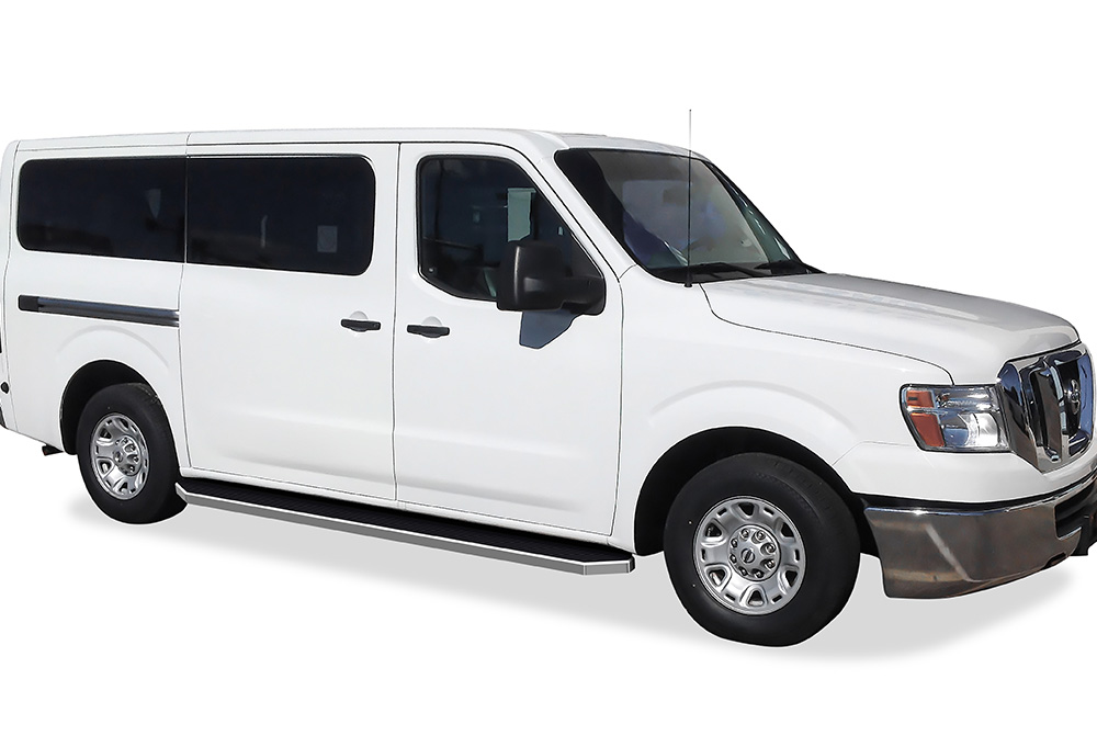 2012-2021 Nissan NV 1500/2500/3500 Van (Full Size) For 3-Door Models Only Both Sides Running Board-H Series