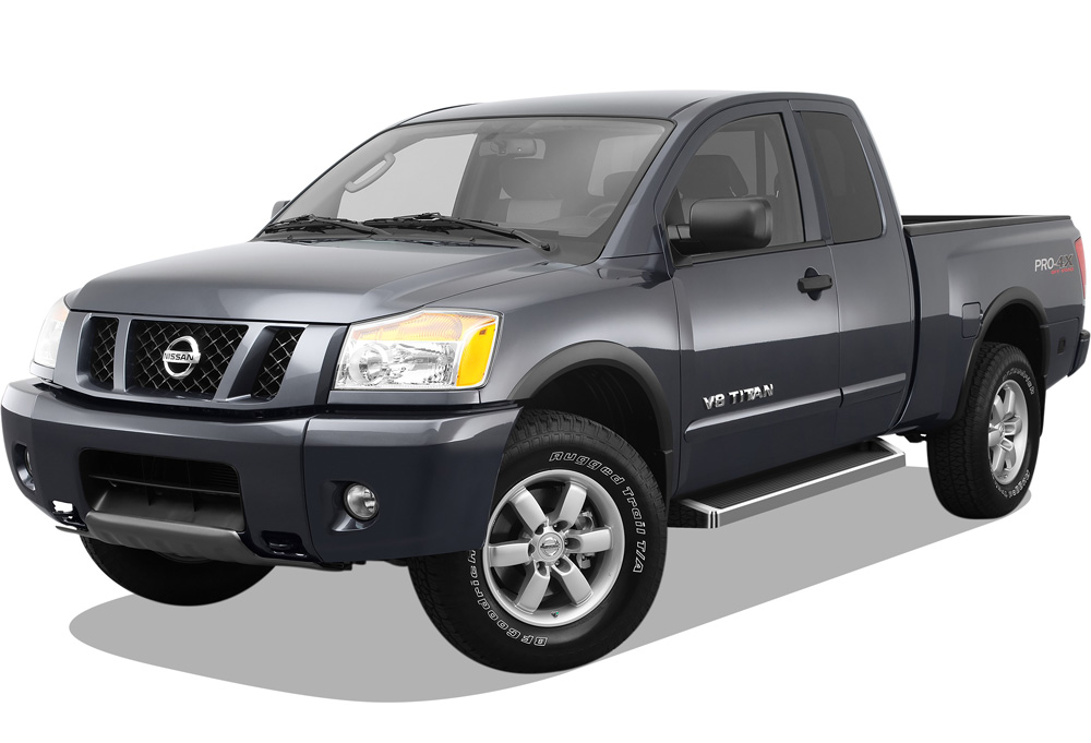 2004-2024 Nissan Titan King Cab (Exl.2016 Models) 2017-2019 Nissan Titan XD King Cab Both Sides iRunning Board