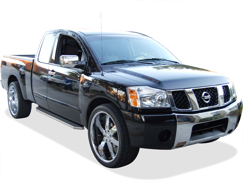 2004-2024 Nissan Titan King Cab (Exl.2016 Models) 2017-2019 Nissan Titan XD King Cab Both Sides Running Board-H Series