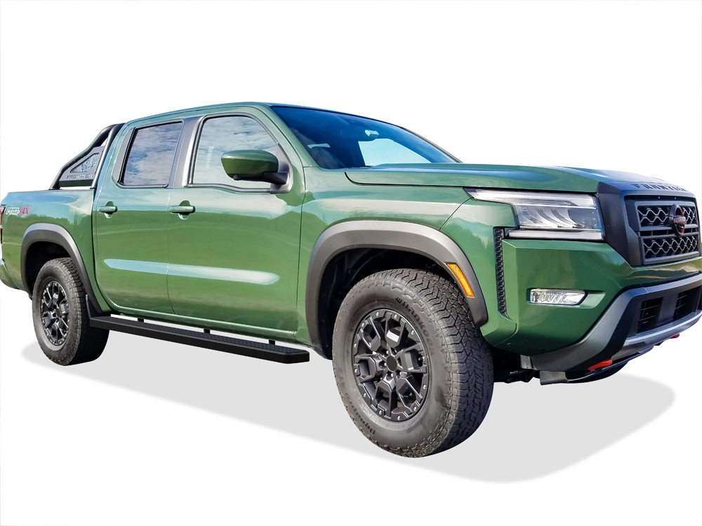 2005-2026 Nissan Frontier Crew Cab 5 ft Bed Both Sides iStep W2W 5 Inch Stainless Steel