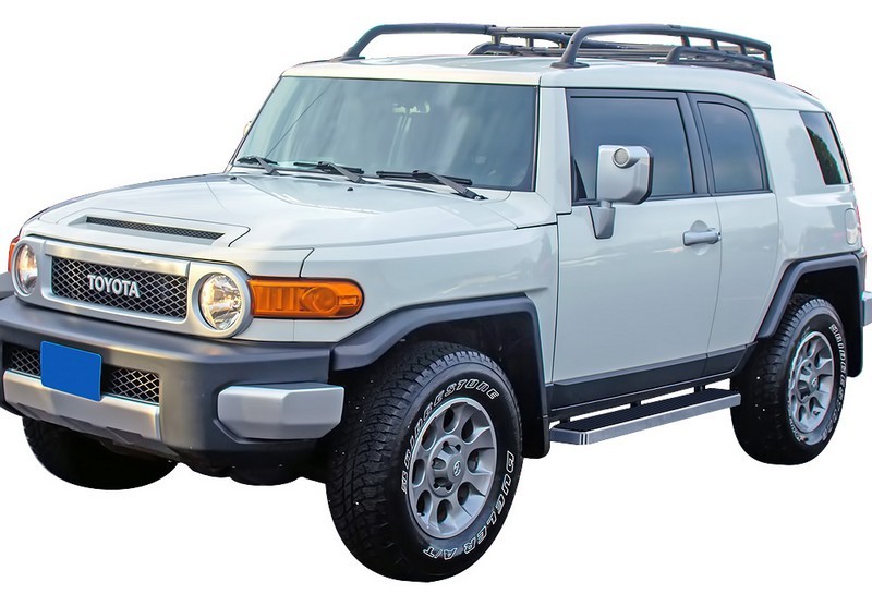 2007-2014 Toyota FJ Cruiser Both Sides iStep 5 Inch Stainless Steel