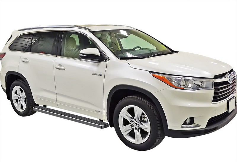 2008-2019 Toyota Highlander Gas & Hybrid (Cutting required) Both Sides iStep 5 Inch Stainless Steel