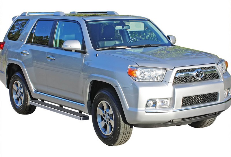 2010-2013 Toyota 4Runner SR5 2010-2024 Toyota 4Runner Limited 2019-2024 Toyota 4Runner Nightshade Edition (Only fit Models with Lower Rocker Panel Extensions) Both Sides iStep 5 Inch Stainless Steel
