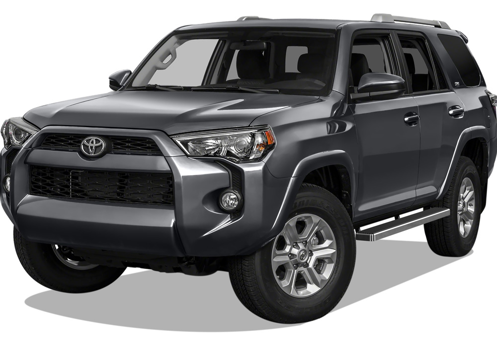 2010-2016 Toyota 4Runner Trail Edition 2017-2024 Toyota 4Runner TRD Off-Road 2014-2024 Toyota 4Runner SR5 (Excl. 2019-2024 Nightshade Edition/ TRD Pro or Models with Lower Rocker Panel Extensions) Both Sides iStep 5 Inch Stainless Steel