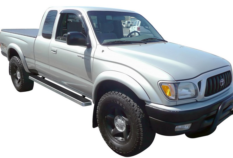 1995-2004 Toyota Tacoma Extended Cab (4WD or Prerunner 2/4WD) Both Sides iStep 5 Inch Stainless Steel