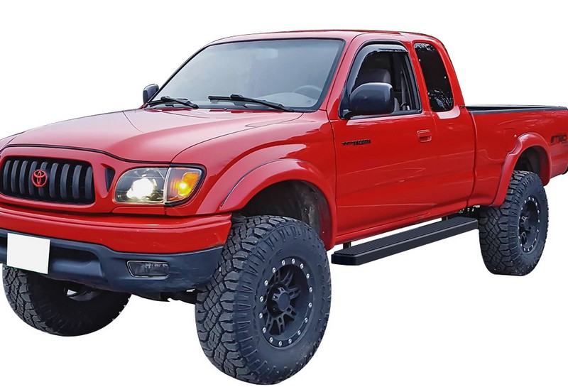 1995-2004 Toyota Tacoma Extended Cab (4WD or Prerunner 2/4WD) Both Sides iStep 5 Inch Stainless Steel