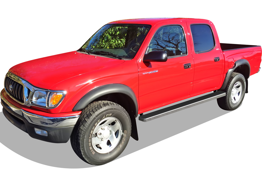 2001-2004 Toyota Tacoma Double Cab Both Sides iStep 5 Inch Stainless Steel