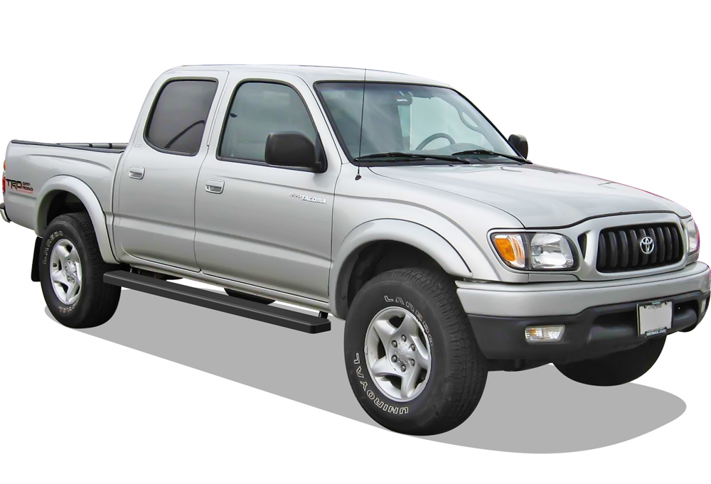 2001-2004 Toyota Tacoma Double Cab Both Sides iStep 5 Inch Stainless Steel