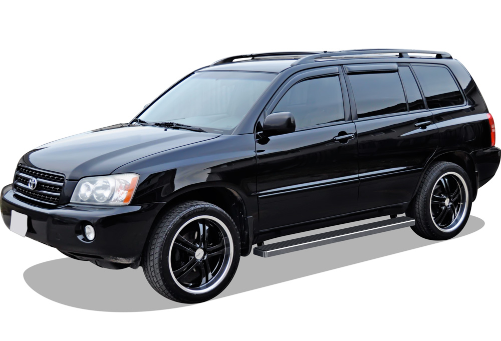 2001-2007 Toyota Highlander 2004-2009 Lexus RX330 2006-2009 RX400H Both Sides iStep 5 Inch Stainless Steel