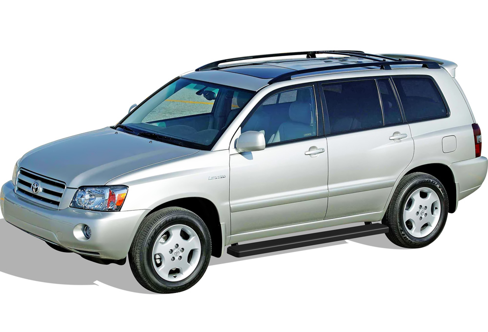 2001-2007 Toyota Highlander 2004-2009 Lexus RX330 2006-2009 RX400H Both Sides iStep 5 Inch Stainless Steel