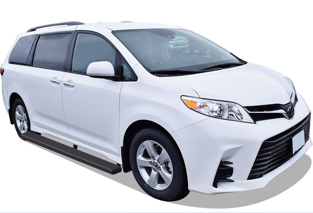 2011-2020 Toyota Sienna Both Sides iStep 6 Inch Stainless Steel