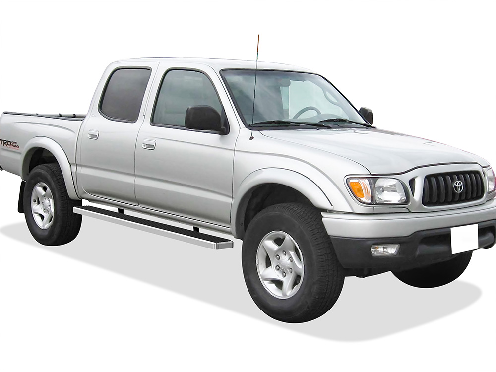 2001-2004 Toyota Tacoma Double/Crew Cab Both Sides iStep 6 Inch Stainless Steel