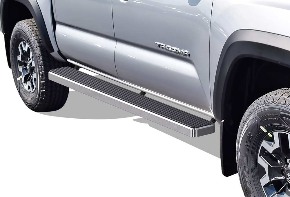 2005-2023 Toyota Tacoma Double Cab/Crew Cab Both Sides iStep 6 Inch Stainless Steel