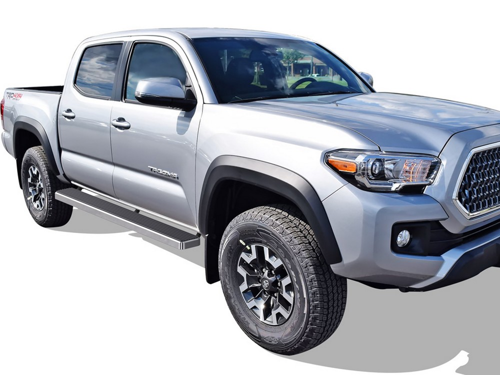 2005-2023 Toyota Tacoma Double Cab/Crew Cab Both Sides iStep 6 Inch Stainless Steel