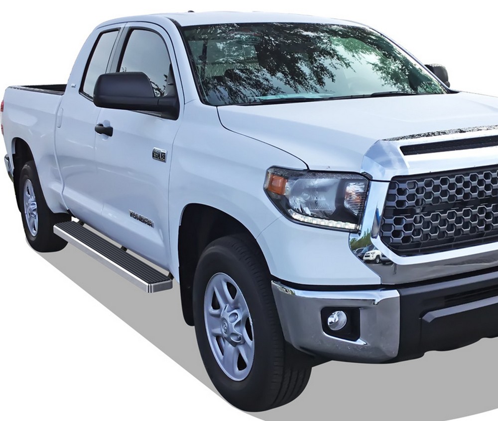 2007-2021 Toyota Tundra Double Cab Both Sides iStep 6 Inch Stainless Steel