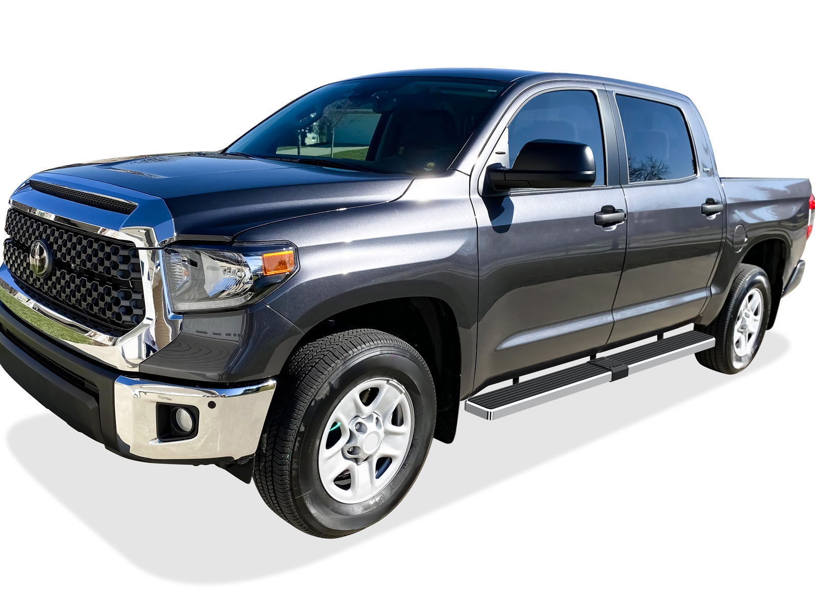 2007-2021 Toyota Tundra CrewMax Cab Both Sides iStep 6 Inch Stainless Steel