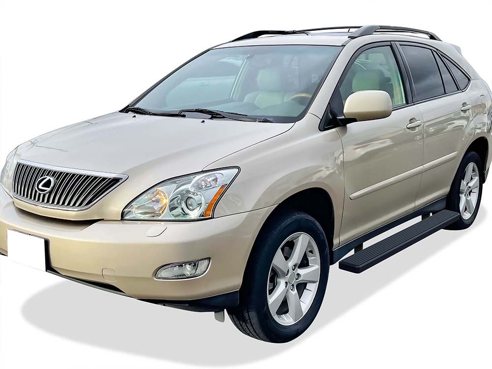 2001-2007 Toyota Highlander 2004-2009 Lexus RX330 2006-2009 RX400H Both Sides iStep 6 Inch Stainless Steel
