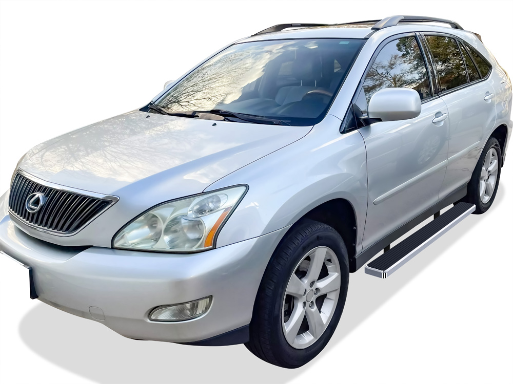 2001-2007 Toyota Highlander 2004-2009 Lexus RX330 2006-2009 RX400H Both Sides iStep 6 Inch Stainless Steel