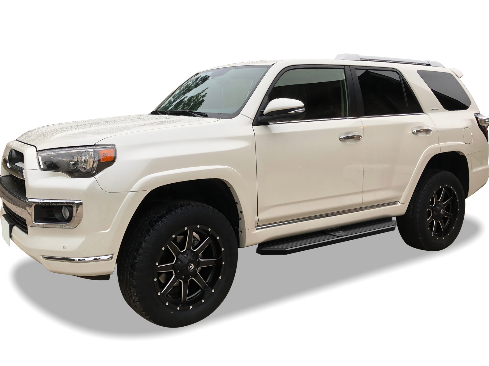 2010-2013 Toyota 4Runner SR5 2010-2024 Toyota 4Runner Limited 2019-2024 Toyota 4Runner Nightshade Edition (Only fit Models with Lower Rocker Panel Extension) Both Sides Running Board-H Series