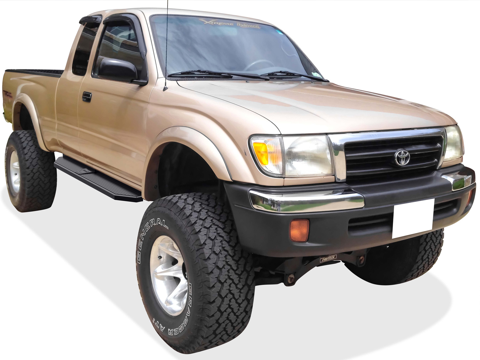 1995-2004 Toyota TACOMA Extended Cab (4WD Or Prerunner 2/4WD) Both Sides Running Board-H Series
