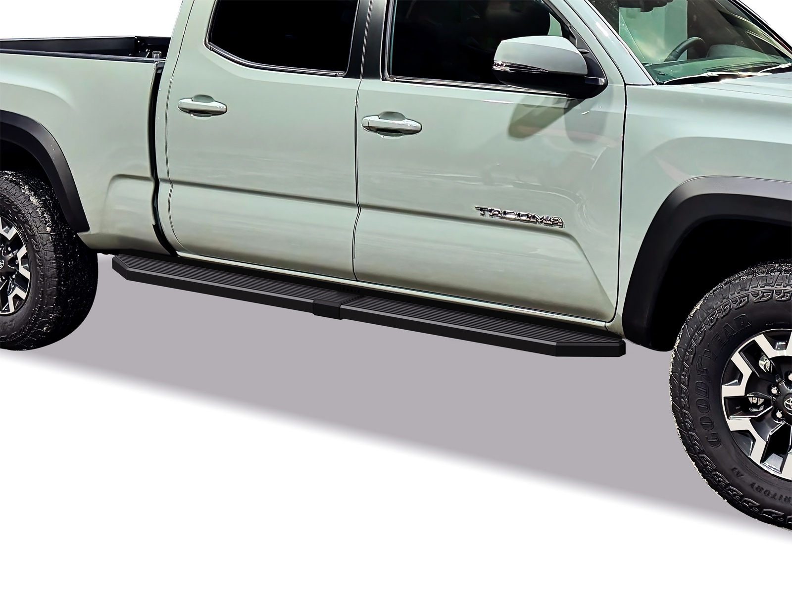 2005-2023 Toyota Tacoma Double Cab/Crew Cab 6 ft Bed Both Sides Running Board-H Series W2W