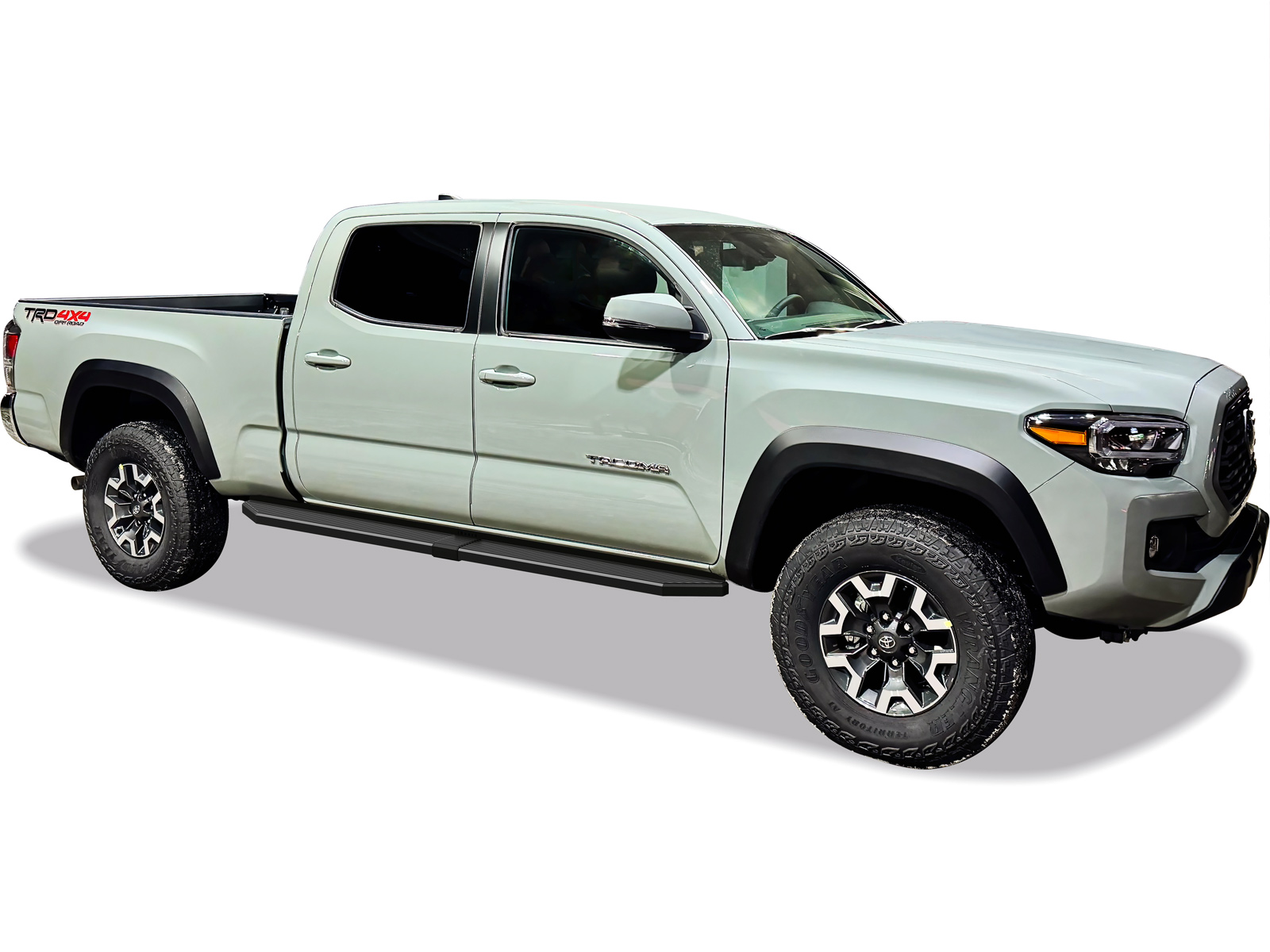 2005-2023 Toyota Tacoma Double Cab/Crew Cab 6 ft Bed Both Sides Running Board-H Series W2W