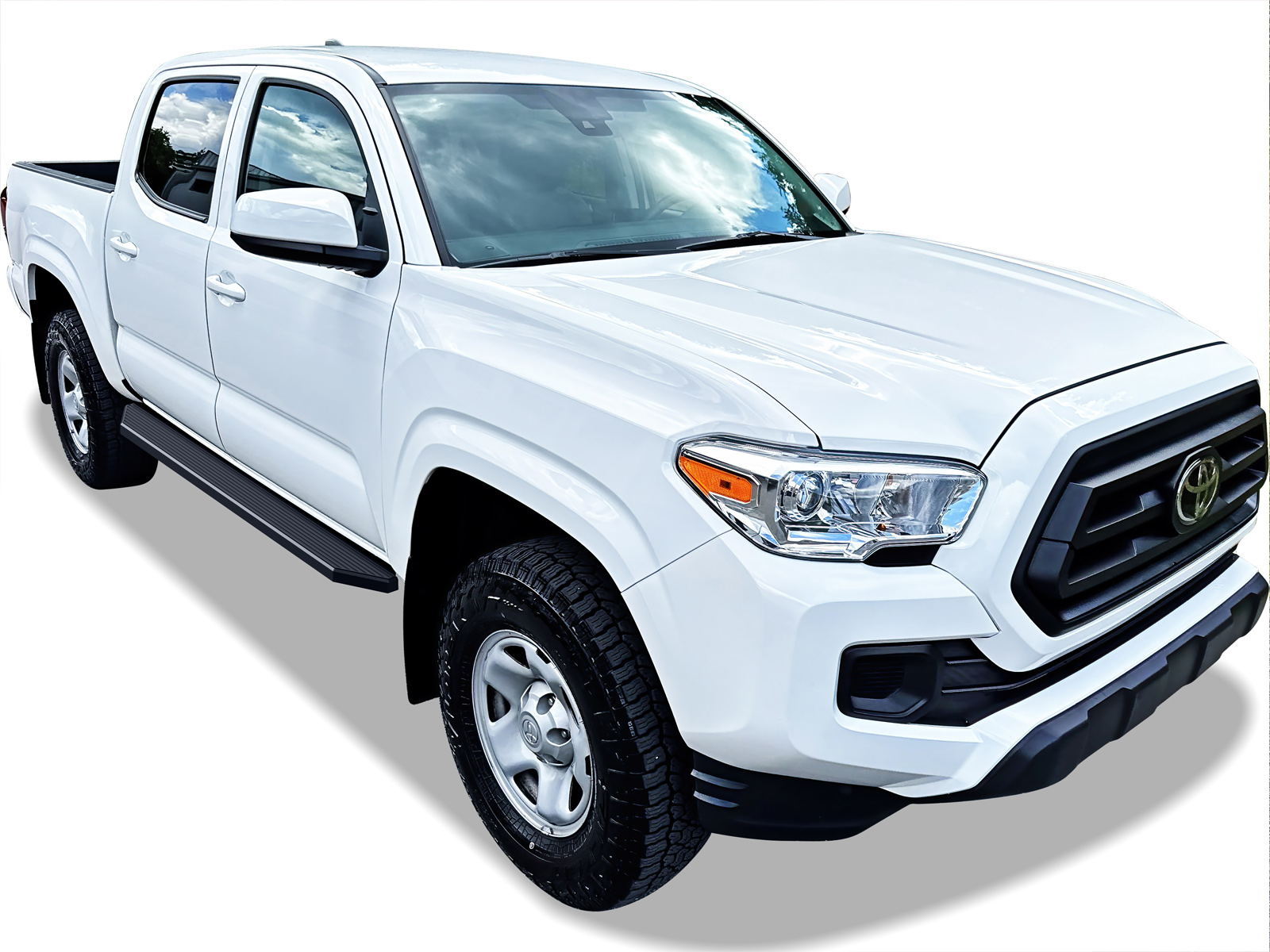 2005-2023 Toyota Tacoma Double Cab/Crew Cab 5 ft Bed Both Sides Running Board-H Series W2W