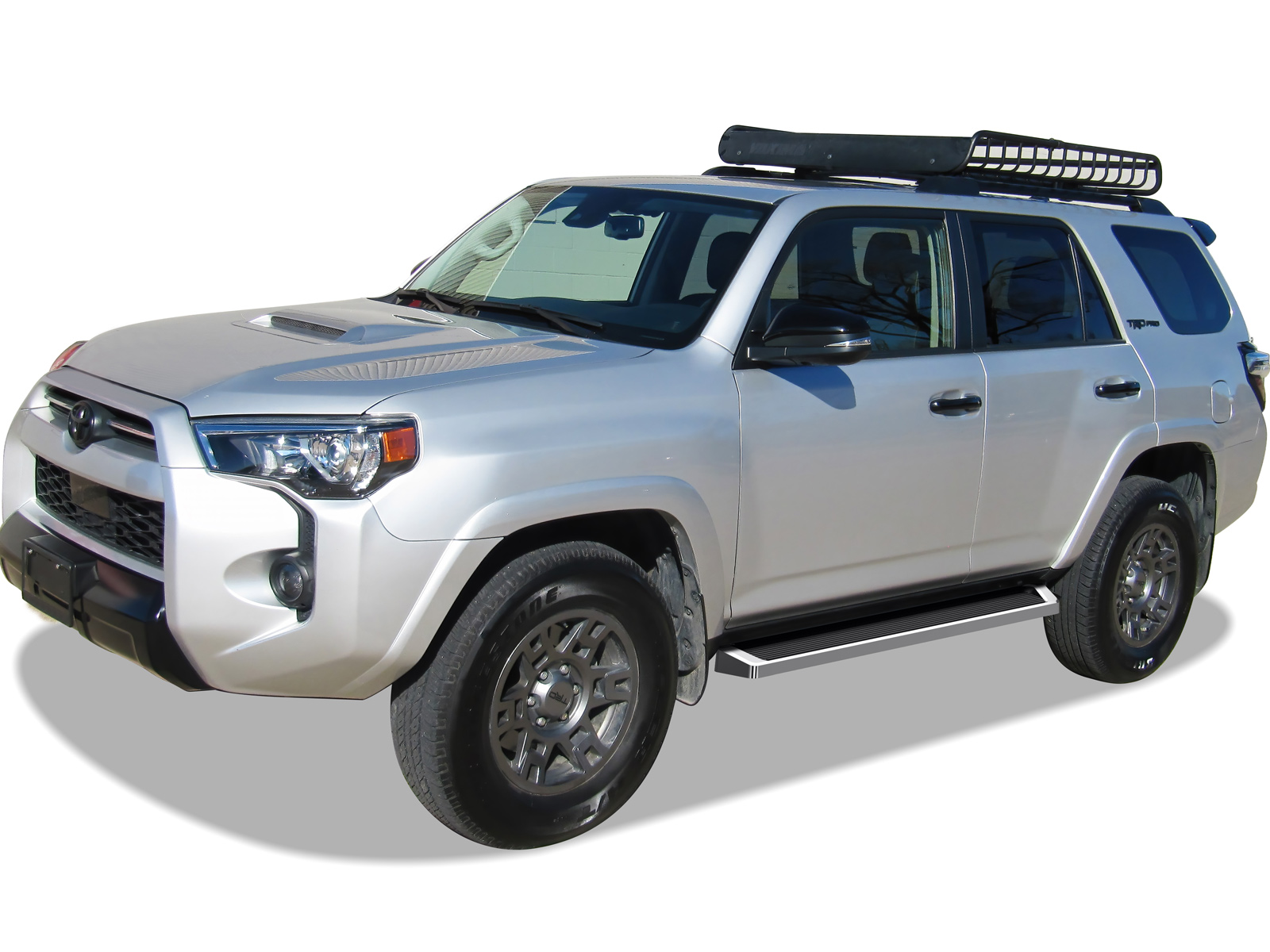 2010-2016 Toyota 4Runner Trail Edition 2017-2024 Toyota 4Runner TRD Off-Road 2014-2024 Toyota 4Runner SR5 (Excl. 2019-2024 Nightshade Edition/ TRD Pro or Models with Lower Rocker Panel Extensions) Both Sides iRunning Board
