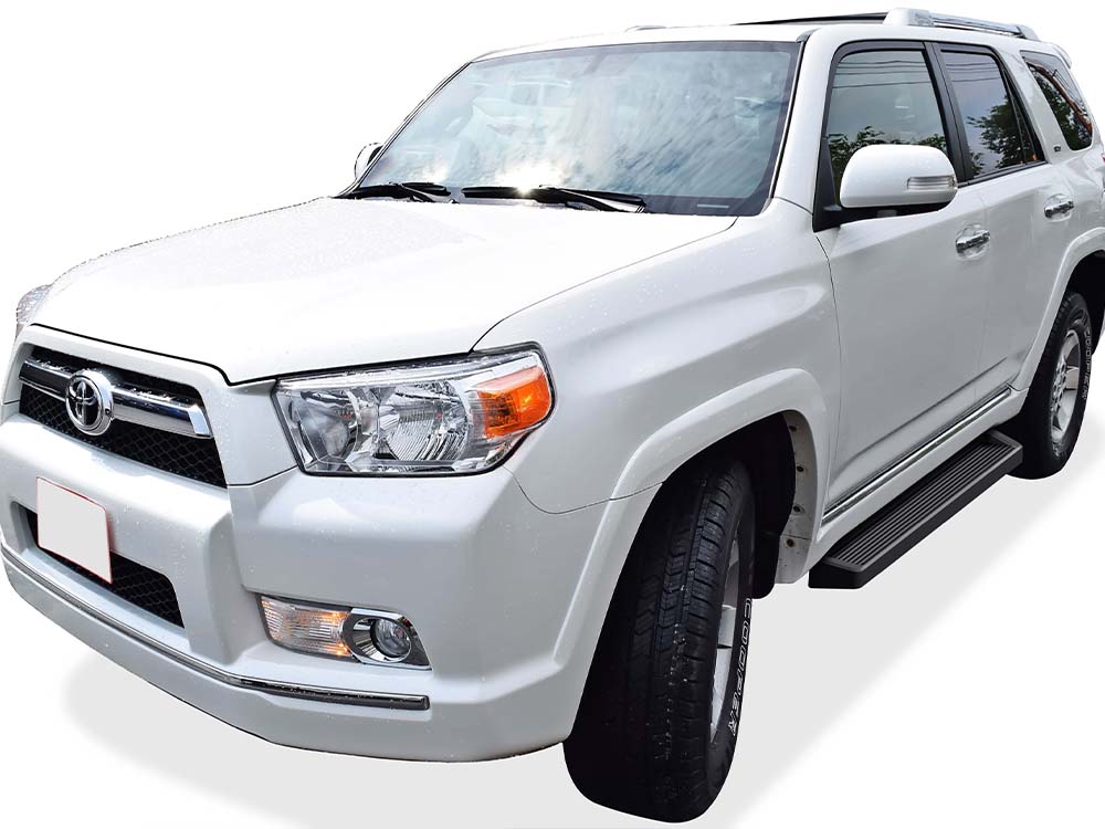 2010-2013 Toyota 4Runner SR5 2010-2024 Toyota 4Runner Limited 2019-2024 Toyota 4Runner Nightshade Edition Only fit Models with Lower Rocker Panel Extensions Both Sides iRunning Board
