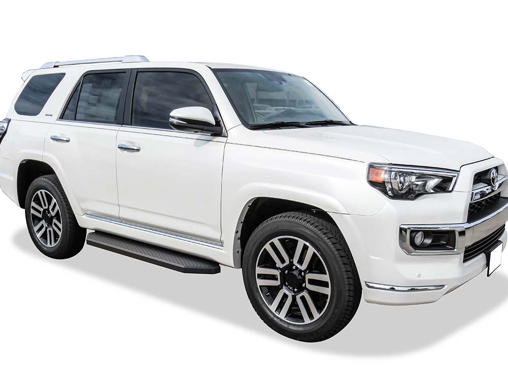 2010-2013 Toyota 4Runner SR5 2010-2024 Toyota 4Runner Limited 2019-2024 Toyota 4Runner Nightshade Edition (Only fit Models with Lower Rocker Panel Extension) Both Sides Running Board-H Series