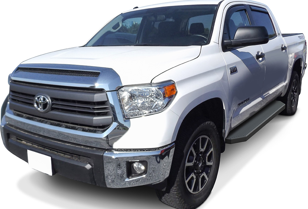 2007-2021 Toyota Tundra CrewMax Cab Both Sides Running Board-H Series