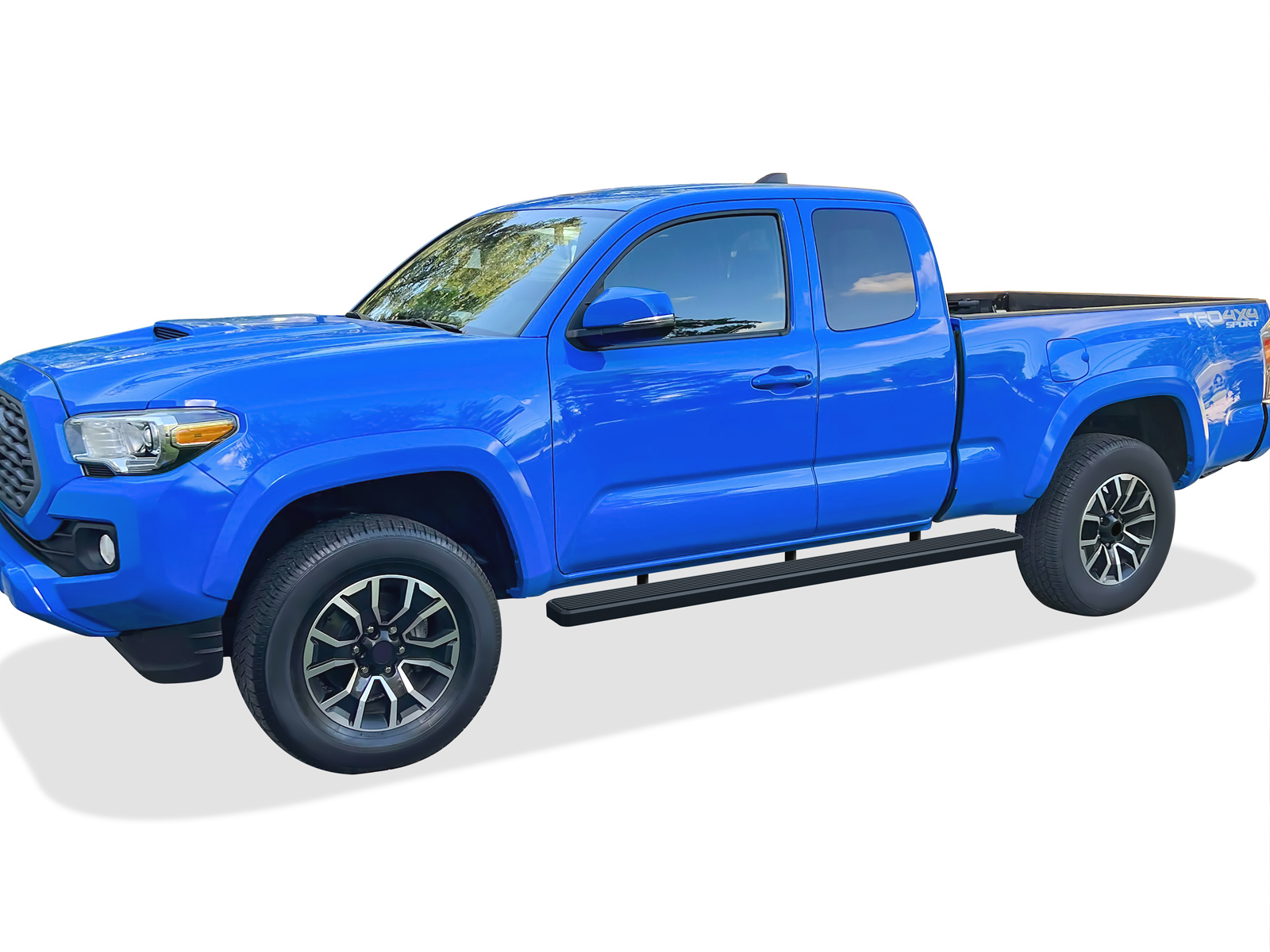 2005-2023 Toyota Tacoma Extended/Access Cab 6 ft Bed Both Sides iStep W2W 6 Inch Stainless Steel