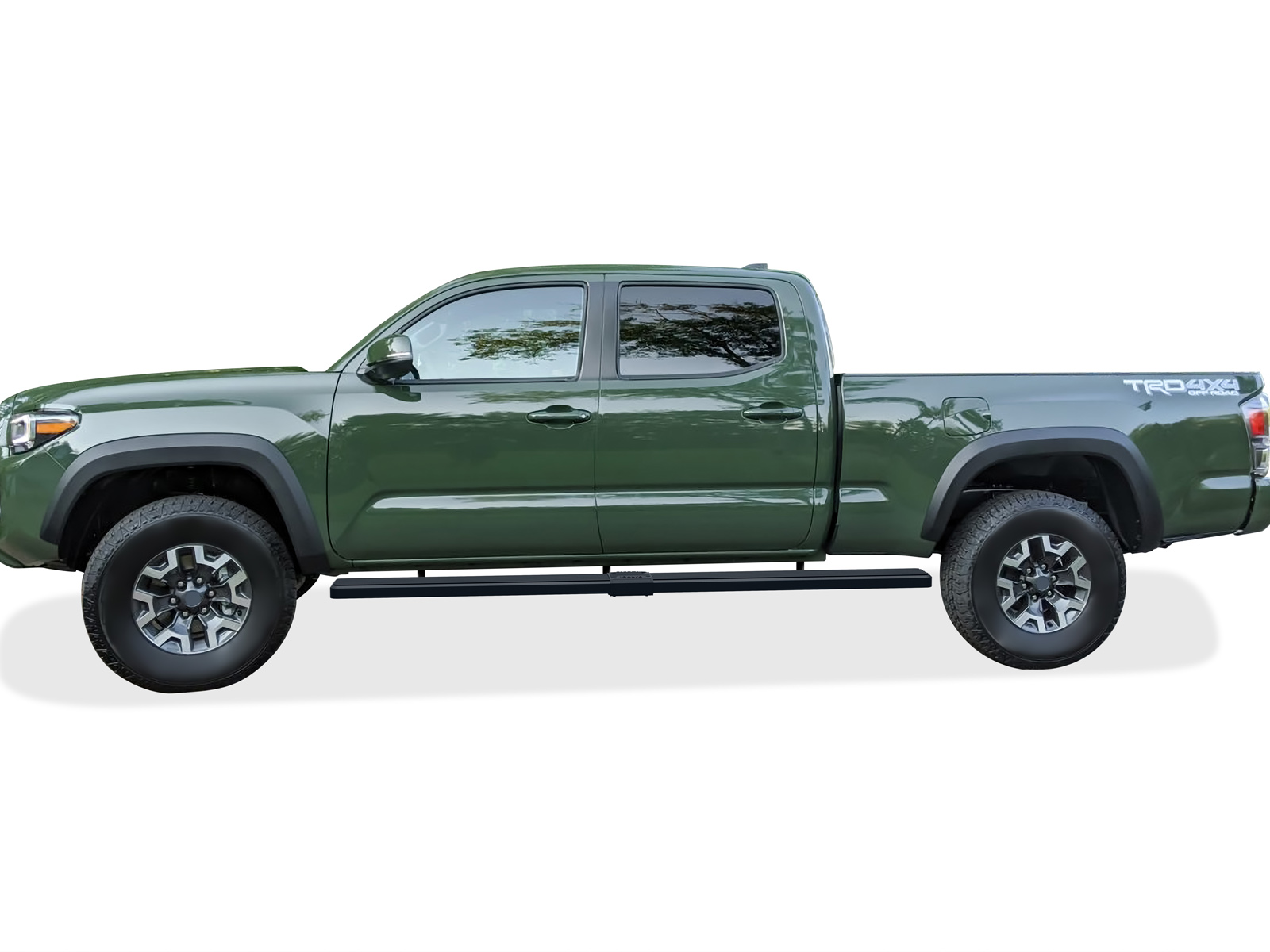 2005-2023 Toyota Tacoma Double Cab/Crew Cab 6 ft Bed Both Sides iStep W2W 6 Inch Stainless Steel