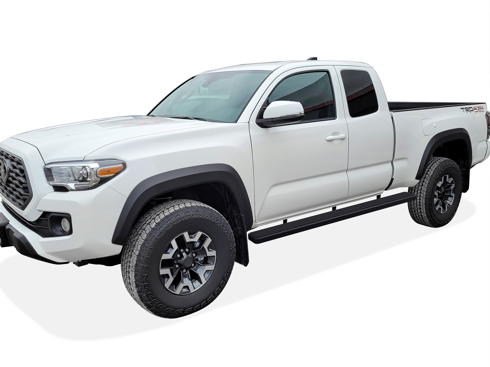 2005-2023 Toyota Tacoma Extended/Access Cab 6 ft Bed Both Sides iStep W2W 5 Inch Stainless Steel