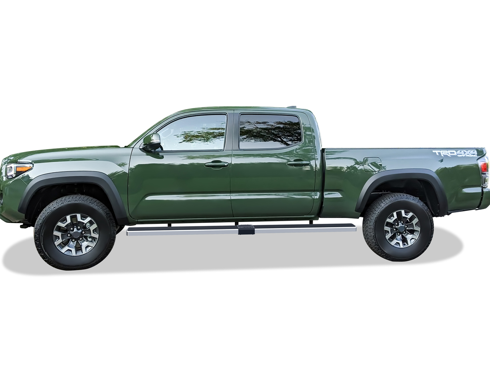 2005-2023 Toyota Tacoma Double Cab/Crew Cab 6 ft Bed Both Sides iStep W2W 5 Inch Stainless Steel