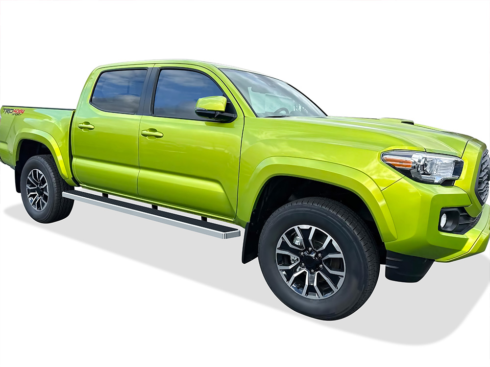 2005-2023 Toyota Tacoma Double Cab/Crew Cab 5 ft Bed Both Sides iStep W2W 5 Inch Stainless Steel