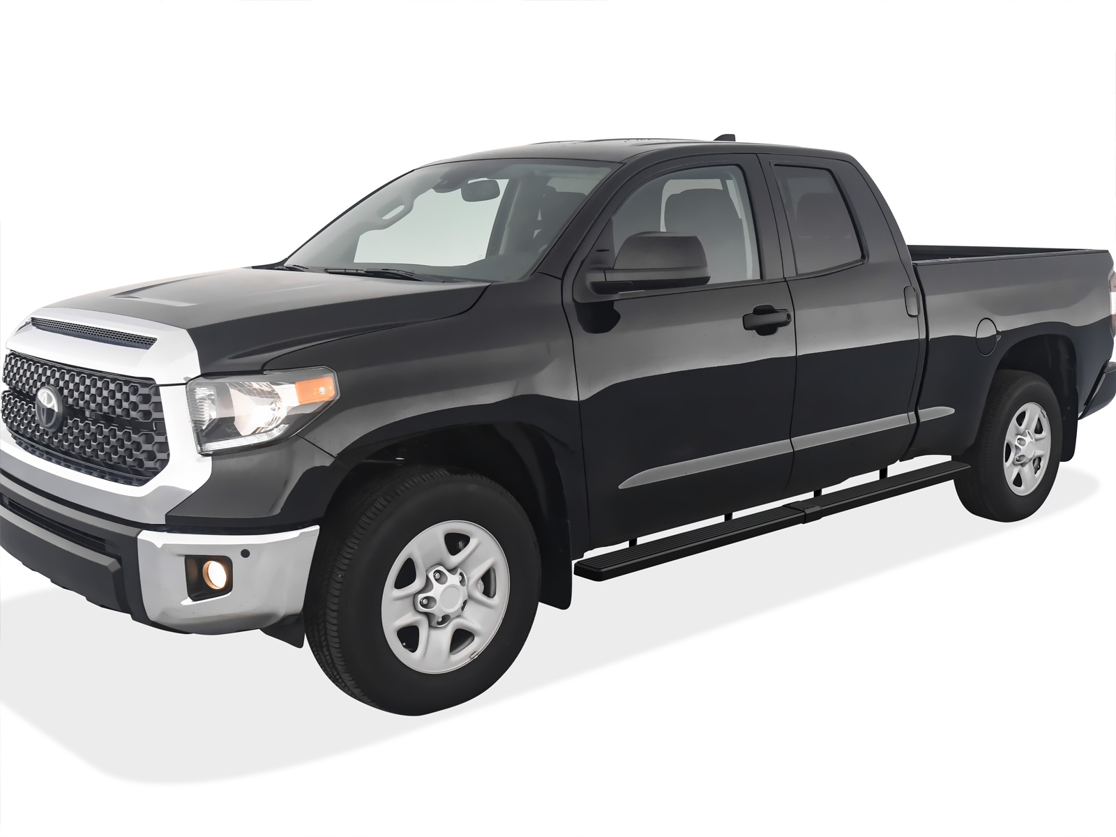 2007-2021 Toyota Tundra Double Cab 6.5 ft Bed Both Sides iStep W2W 5 Inch Stainless Steel