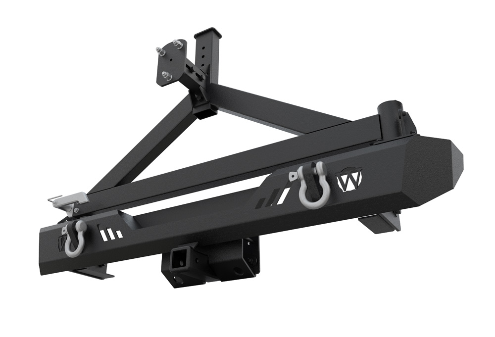 2007-2018 Jeep Wrangler JK ( With Hitch Receiver ) Rear Jeep Accessory